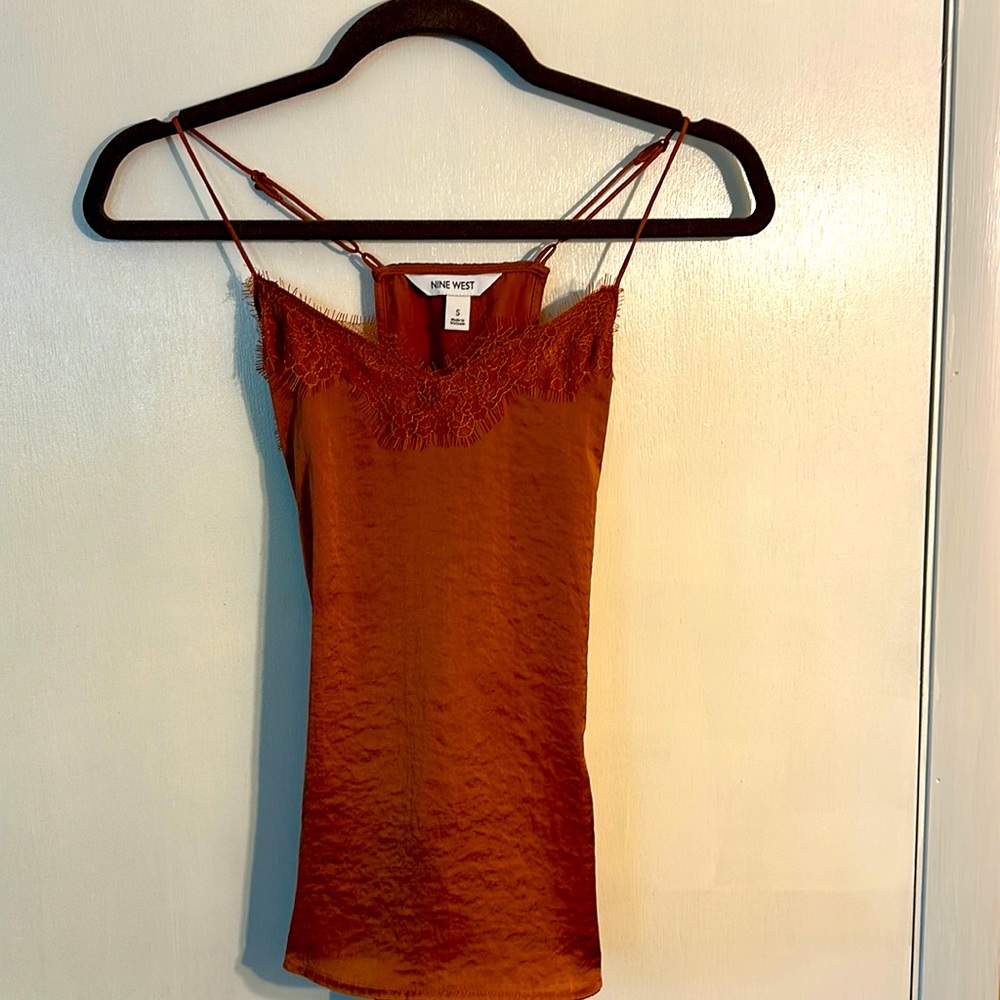 Nine West copper tank Size S